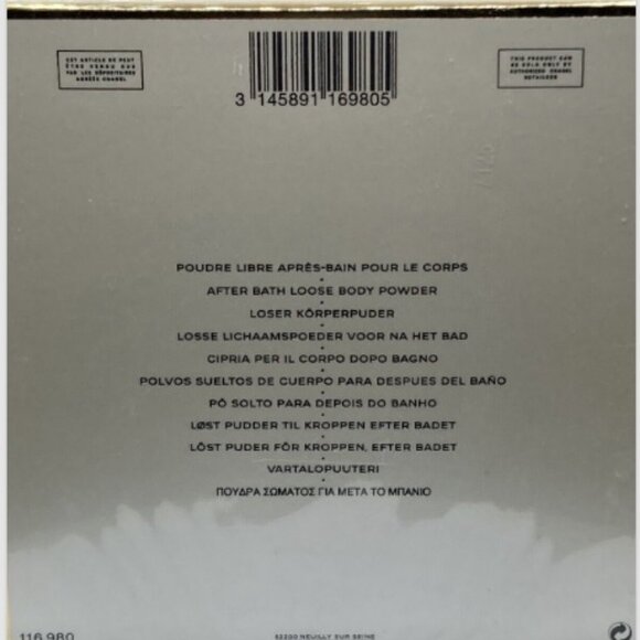 CHANEL Coco Mademoiselle Fresh After Bath Powder. Sealed - Picture 3 of 3